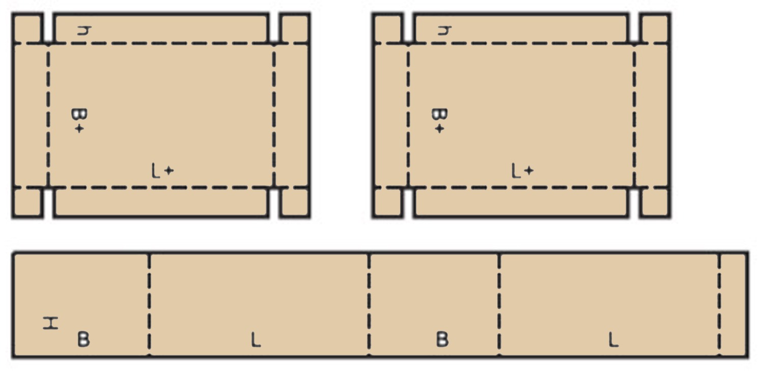 Plan à plat FEFCO 310