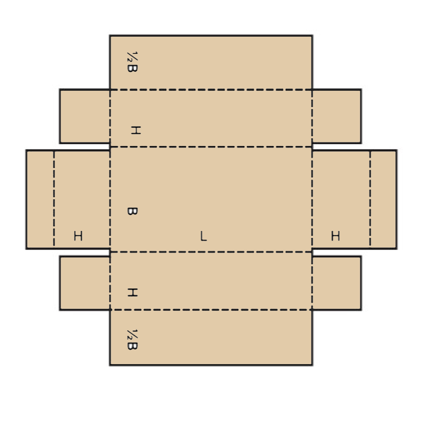 Plan à plat FEFCO 0415
