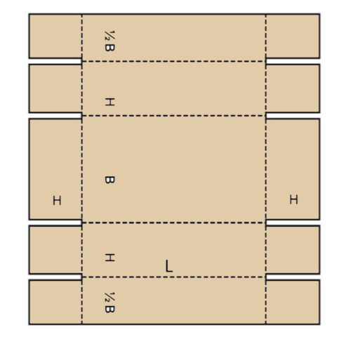 Boite d'emballage sur-mesure avec fermeture centrale – Image 2