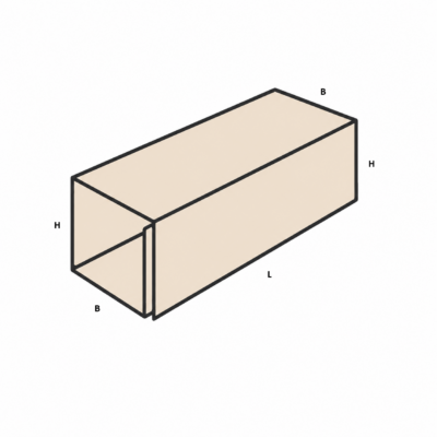 Cale 5 panneaux sur mesure (FEFCO 914)